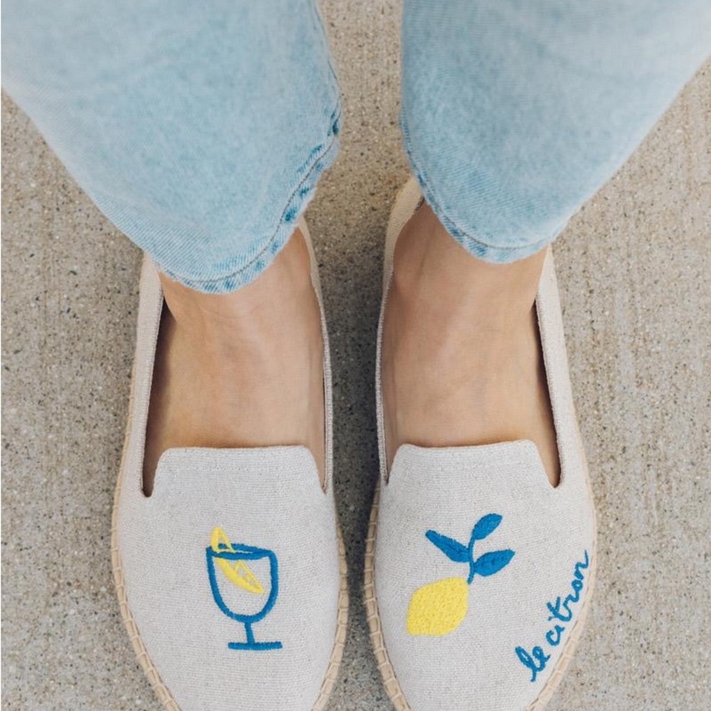 Soludos Limoncello Smoking Slipper